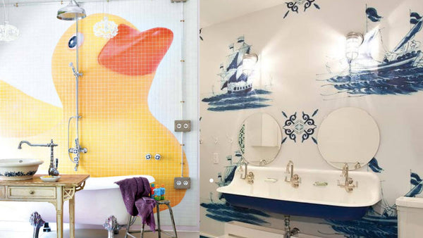 56 Colorful Kid's Bathroom Design Inspirations To Brighten Their Days