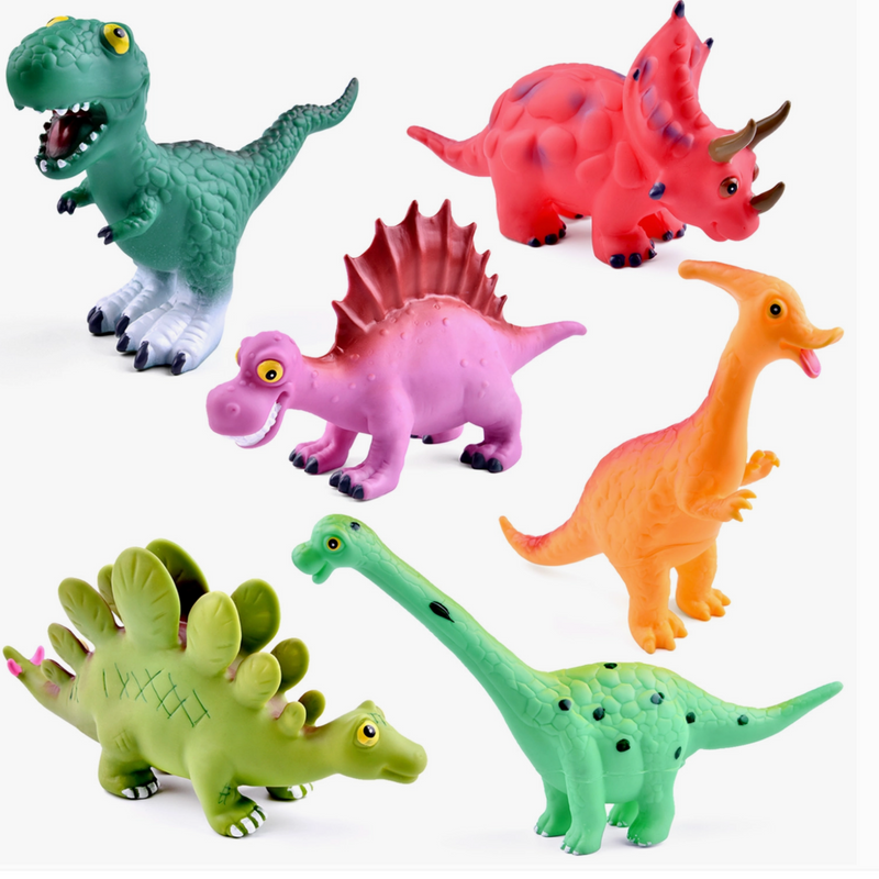 Dinosaur Baby Bath Toy Figure - Select from 6 types