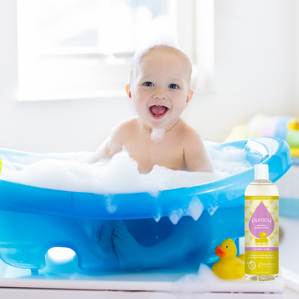Puracy Natural Baby Bubble Bath - Lavender Vanilla