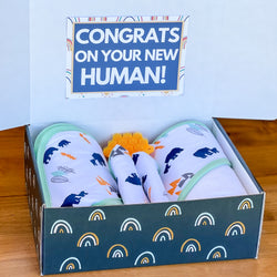 Congrats On Your New Human - Bath Gift Boxes