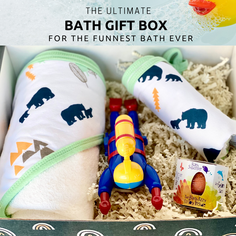 Baby & Toddler Bath Gift Box - Perfect Gift For 1 Year and 2 Year Olds